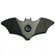 Деталь LEGO Minifig Weapon Batman With Stud on Front, Жемчужный титановый