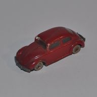 Деталь LEGO HO Scale VW Beetle [Short Version], HO темно-красный