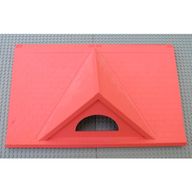 Деталь LEGO Scala Roof Large with Window, Лососевый