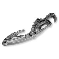 Деталь LEGO Bionicle Weapon Vahki Staff of Suggestion (Zadakh), Жемчужный светло-серый