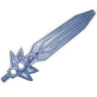 Деталь LEGO Sword, Santis - Series 1, Синий металлик