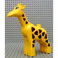Деталь LEGO Duplo Giraffe Adult, Loose Spot Print, Желтый