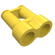 Деталь LEGO Minifig Binoculars, Желтый