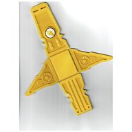 Деталь LEGO Vehicle, Racer Launcher, Желтый