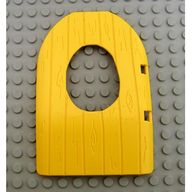Деталь LEGO Duplo, Cave Door 1 x 4 x 4 2/3, Желтый