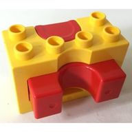 Деталь LEGO Duplo Car Launcher, Желтый