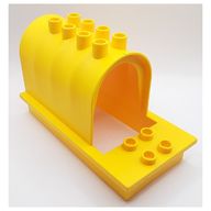 Деталь LEGO Duplo Wagon Cover, Желтый