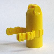 Деталь LEGO Technic Figure Airtank, Желтый
