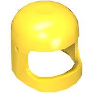 Деталь LEGO Minifig Helmet Classic, New Mold 2019, Желтый