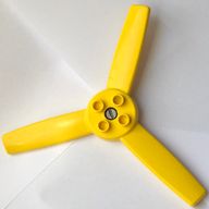 Деталь LEGO Duplo Rotor 3 Blade for Large Helicopter (Propeller), Желтый