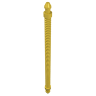 Деталь LEGO Hose, Flexible 8.5L, Tube 7L, Желтый