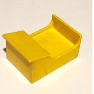 Деталь LEGO Duplo Desk, Classroom 2 x 3 (Old Style), Желтый