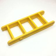 Деталь LEGO Duplo Ladder 4 Rungs, Желтый