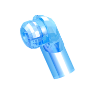 Деталь LEGO Minifig Arm Left, Прозрачный средне-голубой