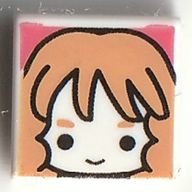 Деталь LEGO Tile 1 x 1 with Hermione Granger print, Белый