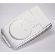 Деталь LEGO Container, Throwbot / Slizer 'Flying' Case Lid, Белый