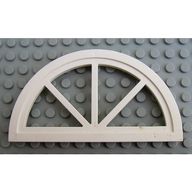 Деталь LEGO Scala Roof Window, Белый