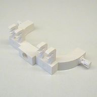 Деталь LEGO Belville Horse Wagon Hitch, Белый