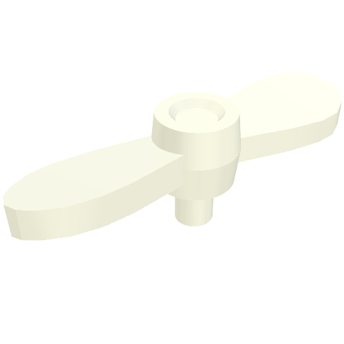 Набор LEGO PROPELLER, W/ 1.5 SHAFT, NO. 1, Белый