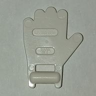 Деталь LEGO Minifig Soccer Goalie Mitt, Белый