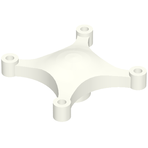 Набор LEGO Equipment Drone Body, 4 Arms, Белый