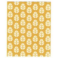 Деталь LEGO Duplo Blanket, Bright Light Orange with Leaves with Print, Белый
