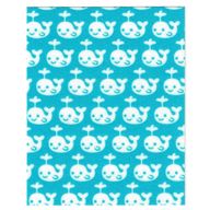Деталь LEGO Duplo Blanket, Azure with Whales Print, Белый