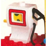 Деталь LEGO Duplo Gas / Fuel / Petrol Pump , White, Белый