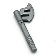 Деталь LEGO Weapon Axe, Dwarf (Gimli), Матовый серебристый