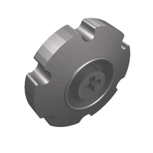 Набор LEGO Technic Tread Sprocket Wheel Small, Flat Silver