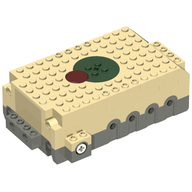 Деталь LEGO Record and Play Module, 16 x 10 x 4 with Built-in Motors 4.5V, Песочный