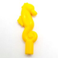 Деталь LEGO Animal Sea Life Sea Horse with Bar, Ярко-светло-оранжевый
