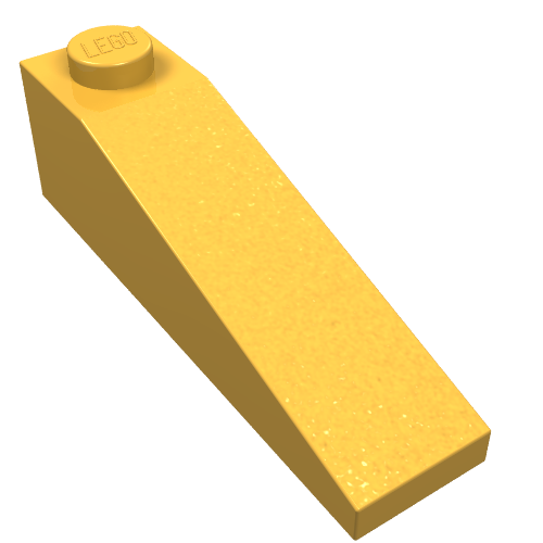 Набор LEGO Slope 18В° 4 x 1, Bright Light Orange