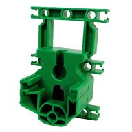 Деталь LEGO Znap Grid Motor Holder, Зеленый
