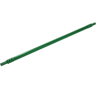 Деталь LEGO Hose Soft Axle 19, Зеленый