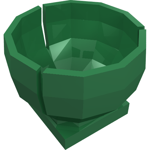 Набор LEGO Cylinder Hemisphere 2 x 2 Ball Turret Socket Base, Зеленый
