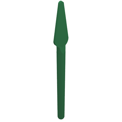 Набор LEGO Minifig Pike / Spear, Зеленый