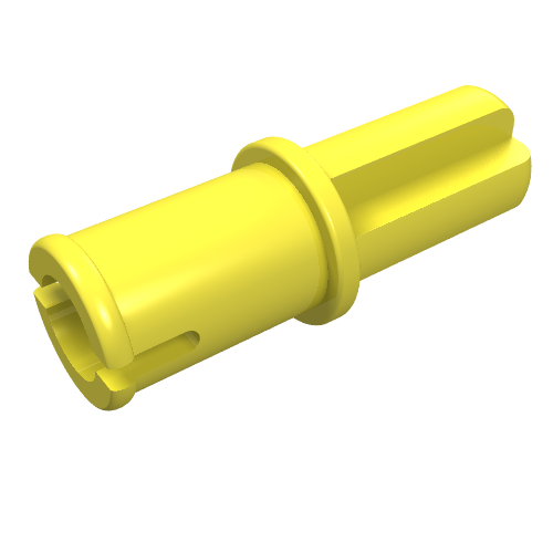 Набор LEGO Technic Axle Pin without Friction Ridges Lengthwise, Bright Light Yellow