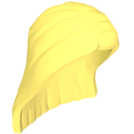 Деталь LEGO MINI WIG, NO. 234, Ярко-светло-желтый