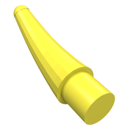 Деталь LEGO Barb Small (Helmet Horn), Ярко-светло-желтый
