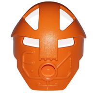 Деталь LEGO Bionicle Mask Komau (Turaga), Оранжевый