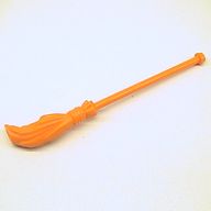 Деталь LEGO Belville Broom - Whisk Broom, Оранжевый