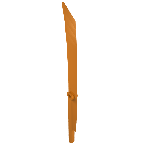 Набор LEGO Minifig Big Blade, Оранжевый