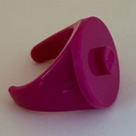 Деталь LEGO Ring 14 mm Inside Diameter [For Humans], Пурпурный