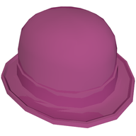 Деталь LEGO Minifig Bowler Hat, Пурпурный
