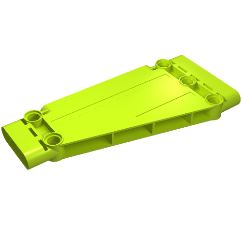 Набор LEGO Technic Panel 5 x 11 x 1 Tapered, Лайм