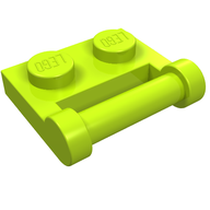 Деталь LEGO Пластина специальная 1 x 2, Лайм