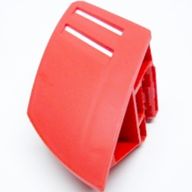 Деталь LEGO Technic, Panel RC Car Mudguard Small, Right, Лайм