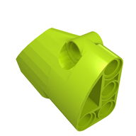 Деталь LEGO Technic Fairing # 2 Small Smooth Short, Side B, Лайм