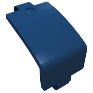 Деталь LEGO Technic Panel Curved and Bent 6 x 3, Темно-синий